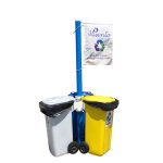 Mini Isola Ecologica da spiaggia 120lt