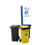 Mini Isola Ecologica da urbano 120lt