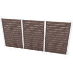 Frangivista in plastica riciclata 200x7x200.