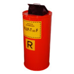 Contenitore in acciaio per raccolta R.U.P. 60lt - 100lt.