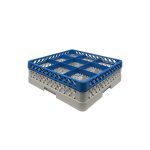 Cestello 3×3- Contiene 9 bicchieri- scomparto 154×154 – top colore blu